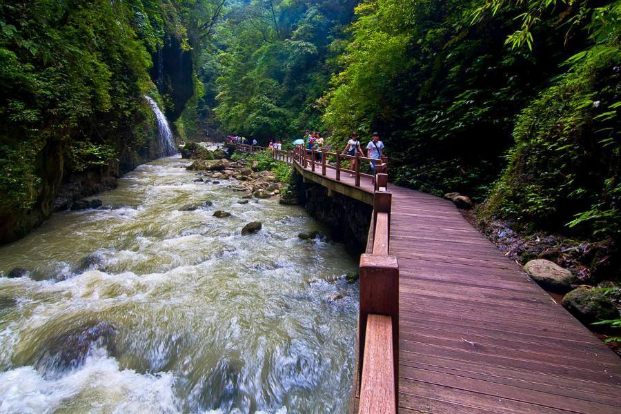 重庆,黑山谷,武陵山大裂谷,黎香湖,太公山,元旦