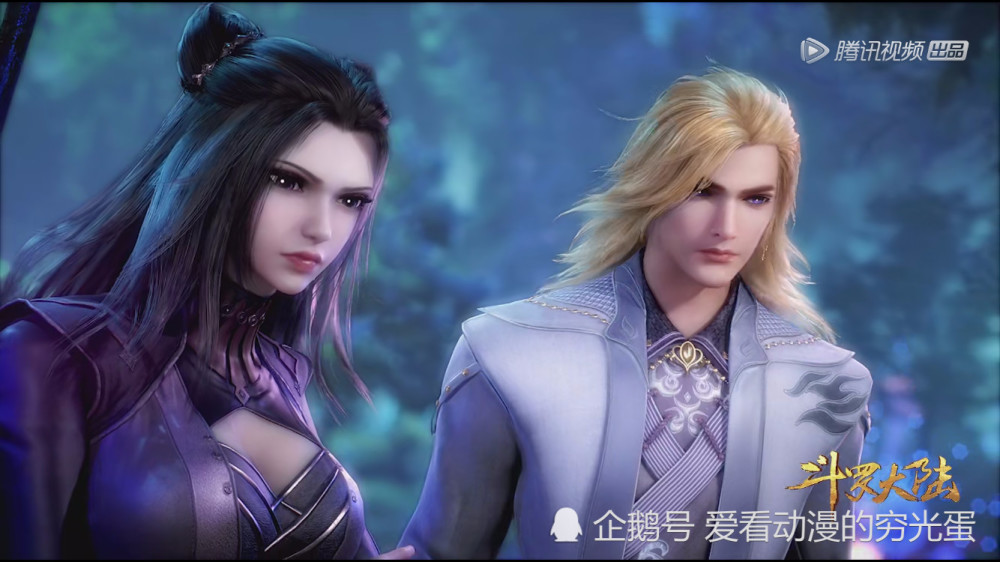 《斗罗大陆》动漫,朱竹清女神那么小的年龄都那么惊艳