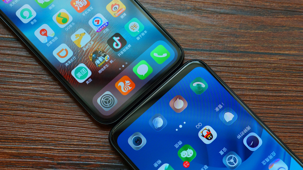iPhone X对比vivo NEX:宽刘海和窄下巴谁更出