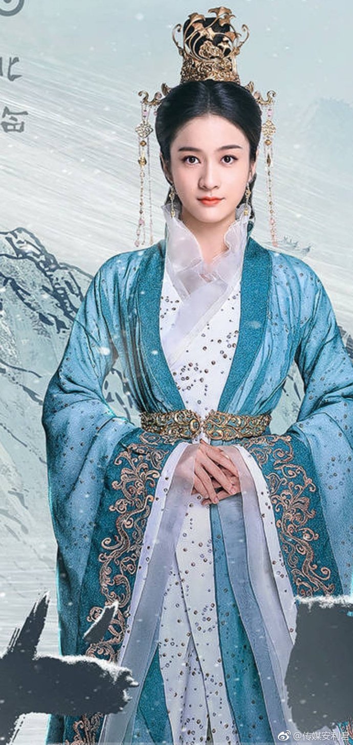 《白发王妃》定妆照发布,原著党表示不看好张雪迎李治廷的演技