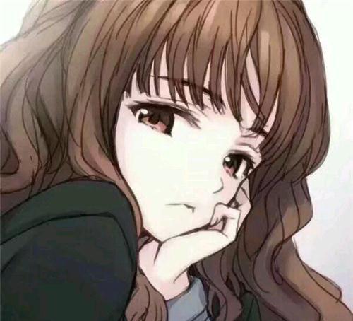 动漫「卡通女头」动漫女头像 既容易满足又容易受伤
