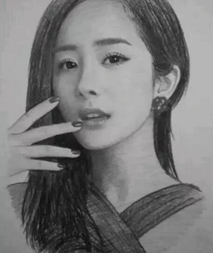 5张女星的素描画像 确认过眼神 猜对4位绝对是大神 看点快报