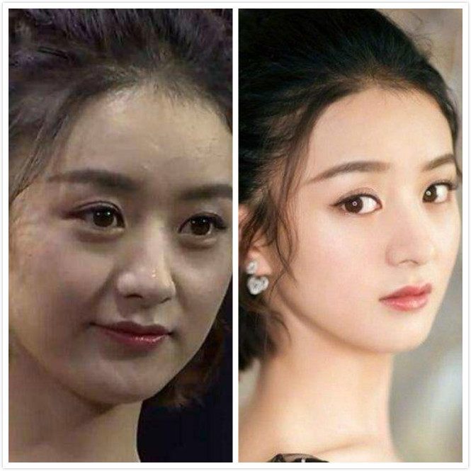 女星未修图,关晓彤像大妈,赵丽颖有粉刺?杨幂看着像老
