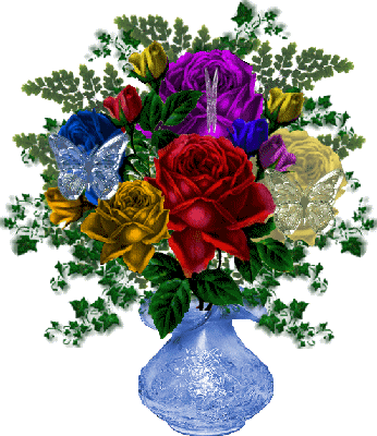 壁纸 花 花束 鲜花 桌面 346_400 gif 动态图 动图