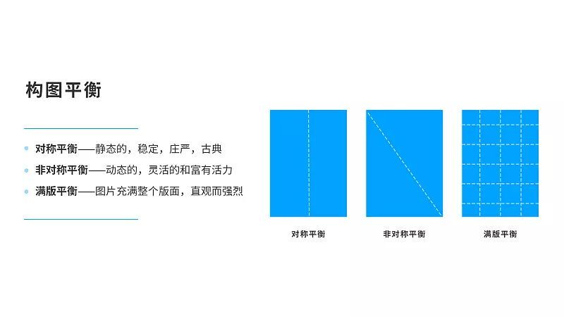对称是同等同量的平衡,对称式设计是一种静态的,可预见的,讲求条理和