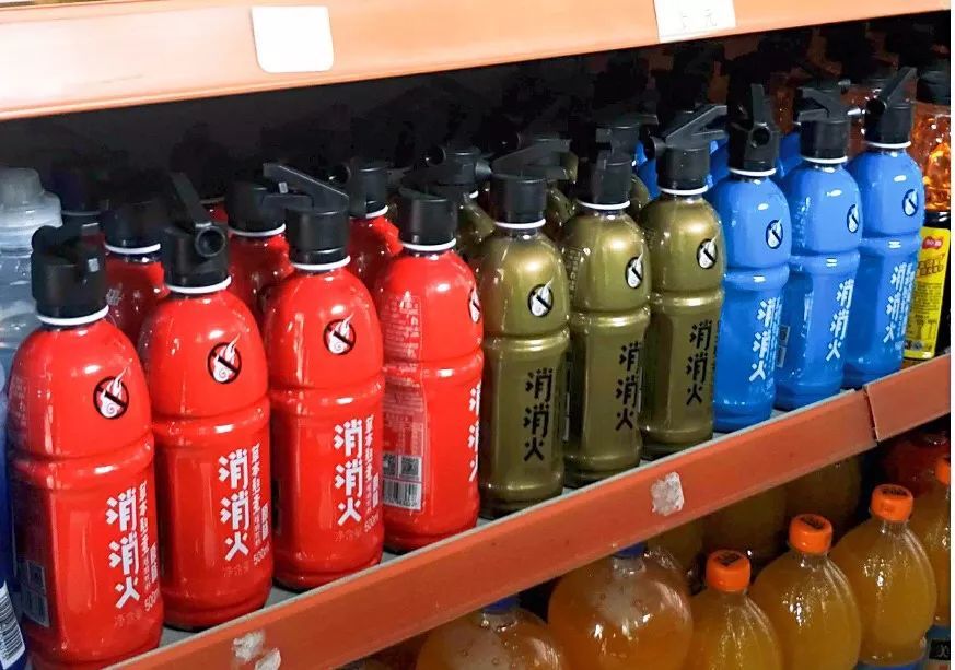 靠 灭火器 包装成终端焦点 消消火 凉茶让经销商纷纷主动找上门 看点快报