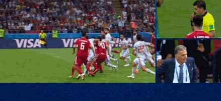 世界杯-西班牙1-0伊朗出线在望 科斯塔破门制胜