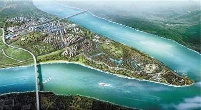钓鱼嘴半岛明年完成城市设计