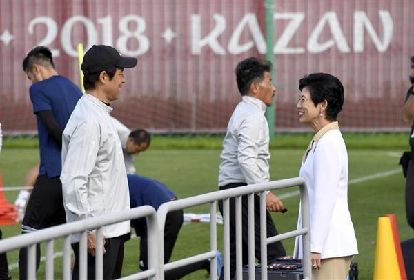 日本亲王妃赴俄罗斯慰问足球国家队 教练恭敬