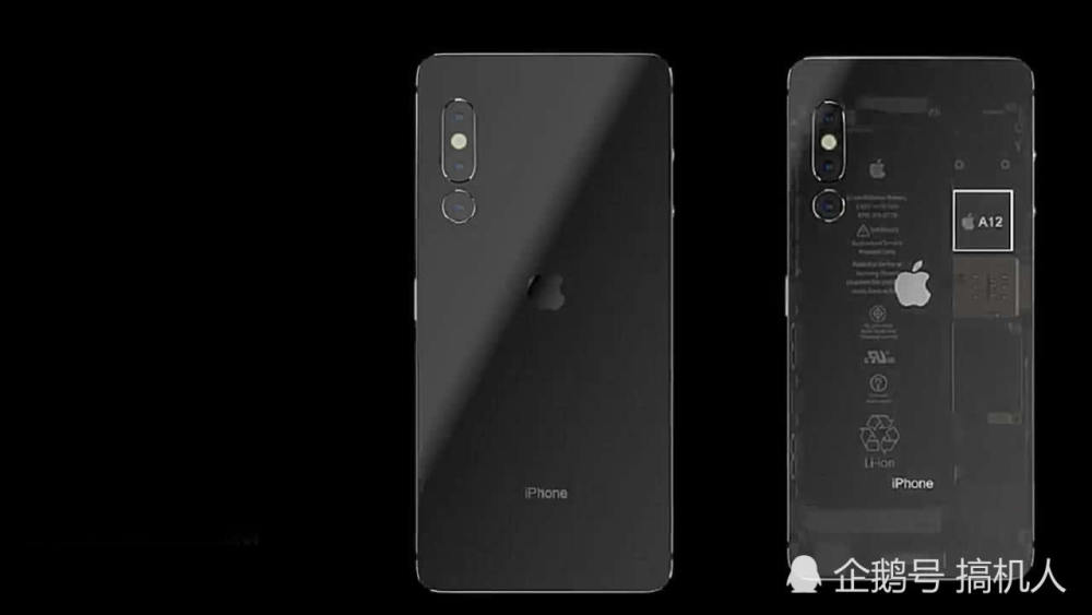iPhone11概念机曝光:丑刘海被遮住 透明机身很