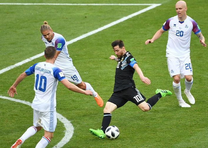 世界杯D组第二轮冰岛输球,利好阿根廷晋级16