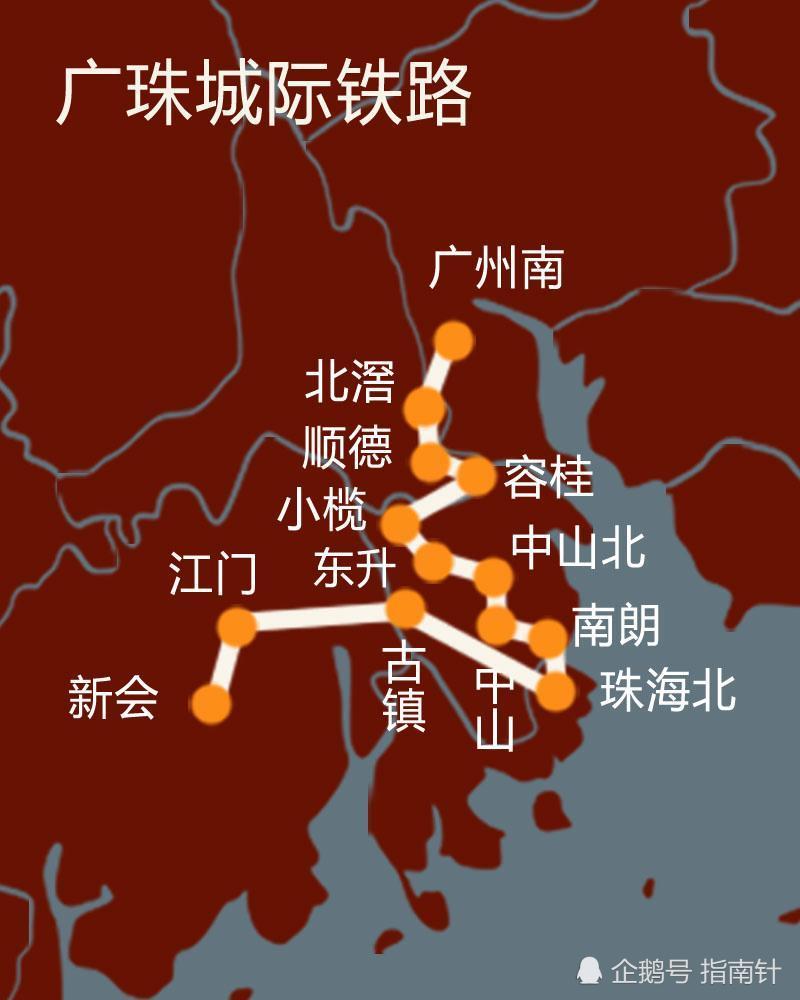 新规划曝光!江门未来将有6条高铁,可串起大半个广东