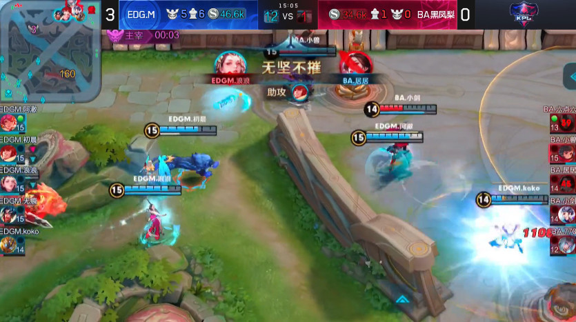 4:0横扫BA黑凤梨!EDGM荣膺东部冠军晋级总