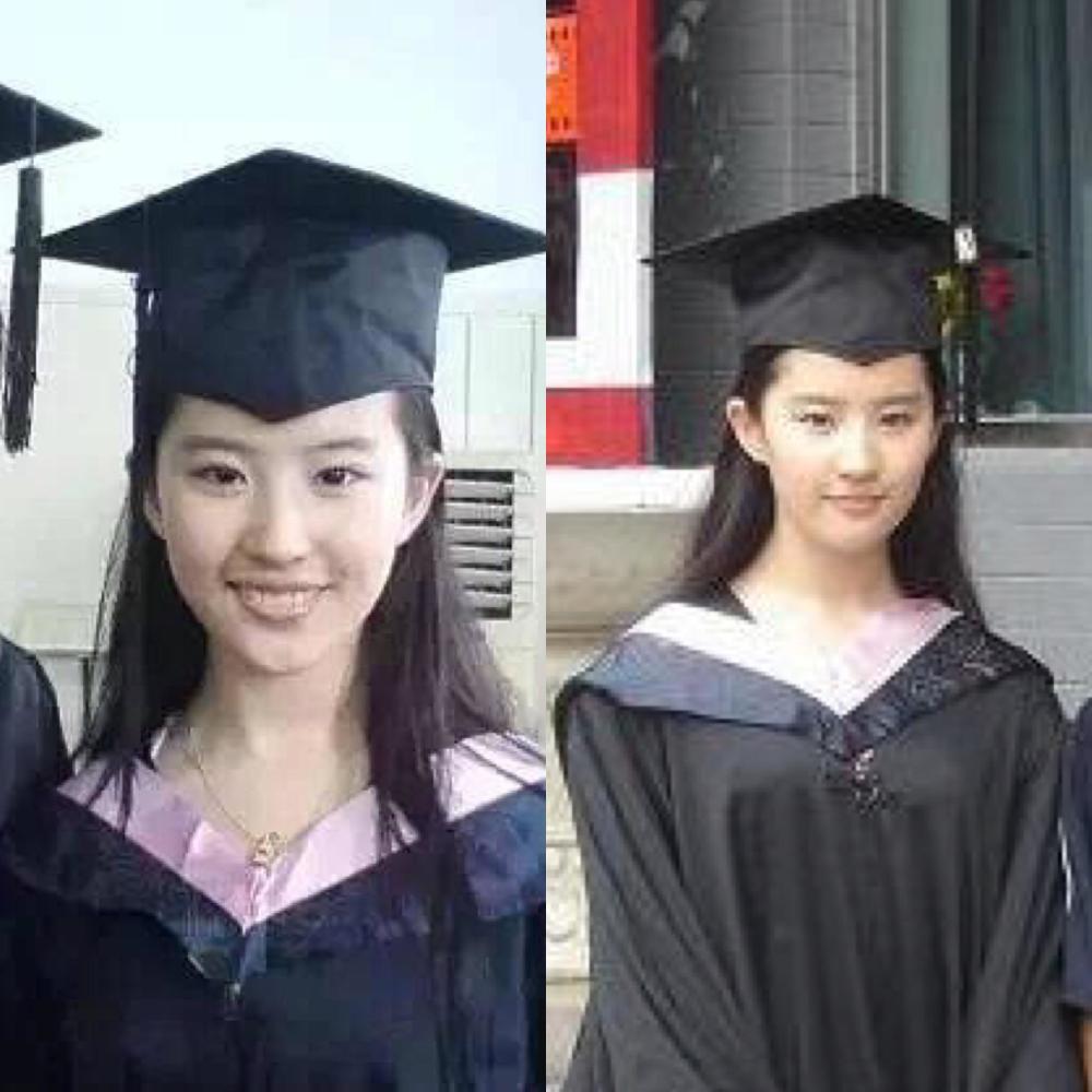沈月毕业照被称校花,看了陈都灵刘亦菲热巴毕