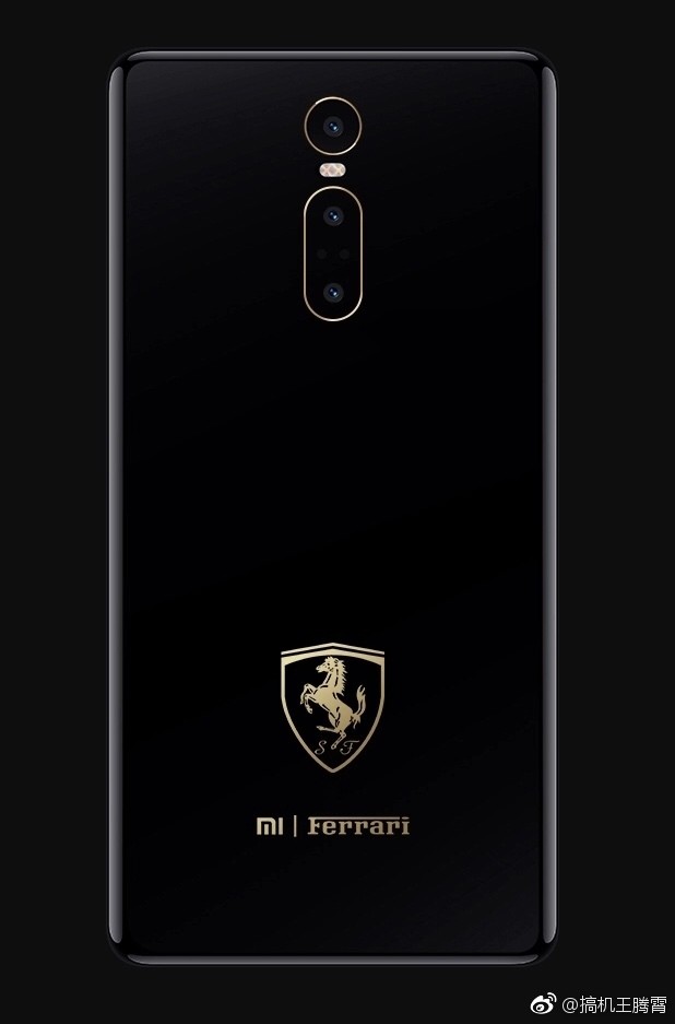 学习华为保时捷 小米MIX3法拉利版概念图 8千