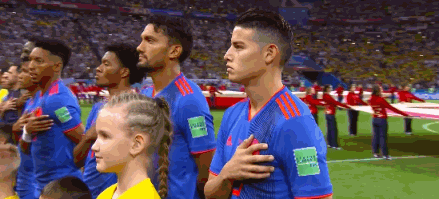 属于世界杯的他又回来了 gif看完j罗全场球技秀