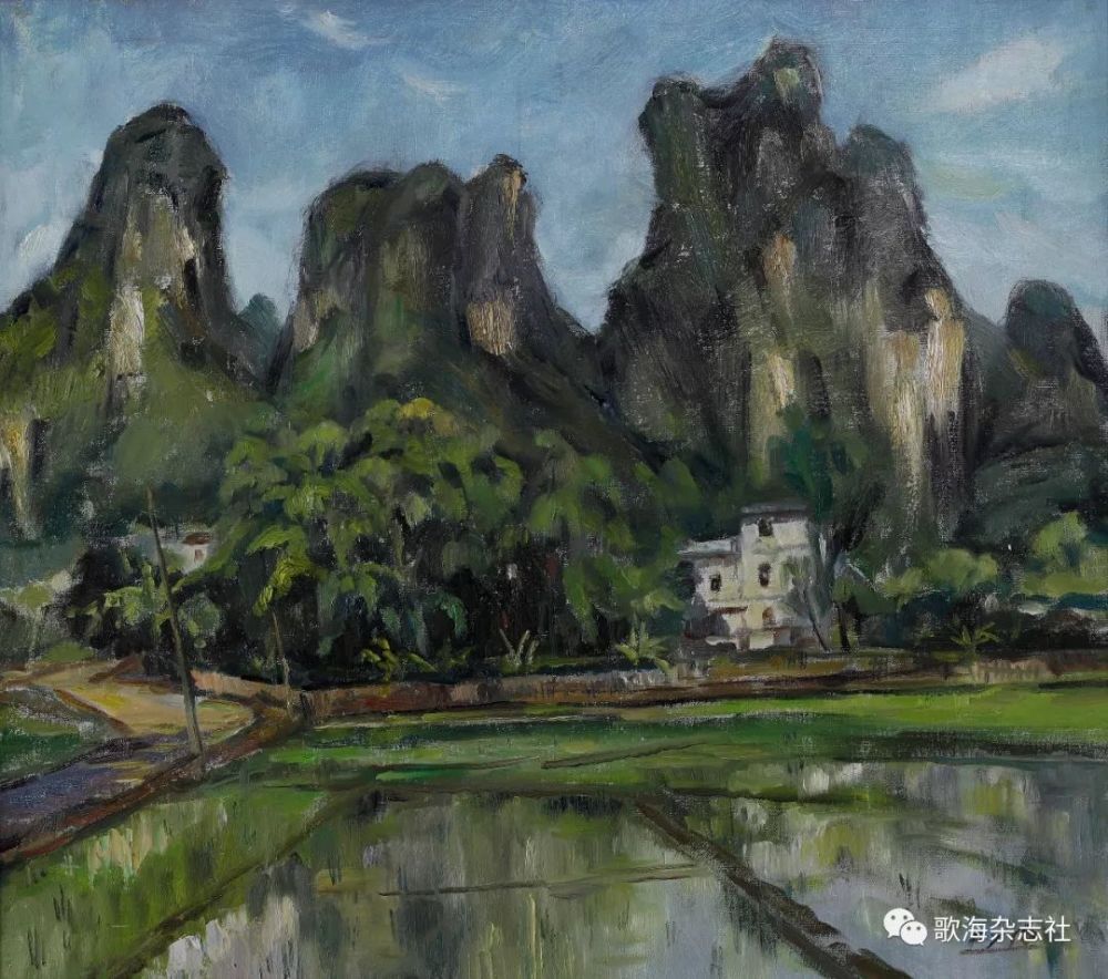 泋性语言写南国 李福岩风景油画评析 看点快报