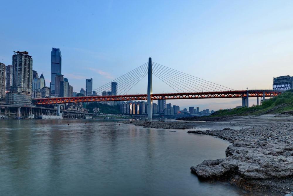 旅游景点,重庆,大桥,城区,白沙长江大桥