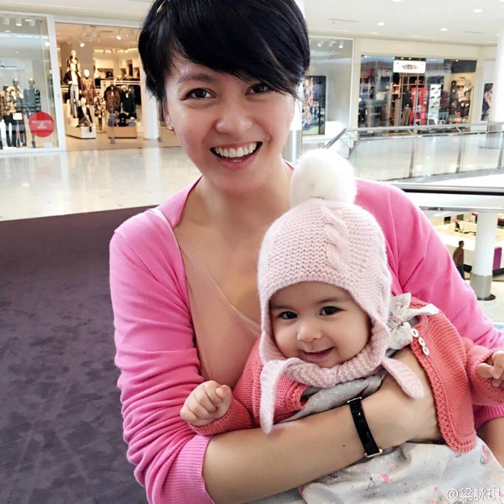 这个漂亮可爱的混血女孩,原来就是她的女儿,都已经3岁