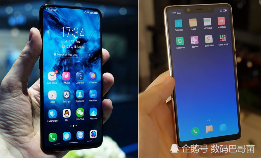 vivo NEX A对比小米8SE:同为骁龙710手机哪款