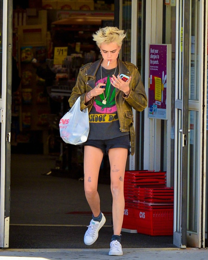组图,太酷,卡抽caradelevingne最新纽约街拍