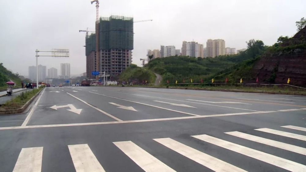 邻水县西部新城5条道路开始施工,未来出行将更便捷!