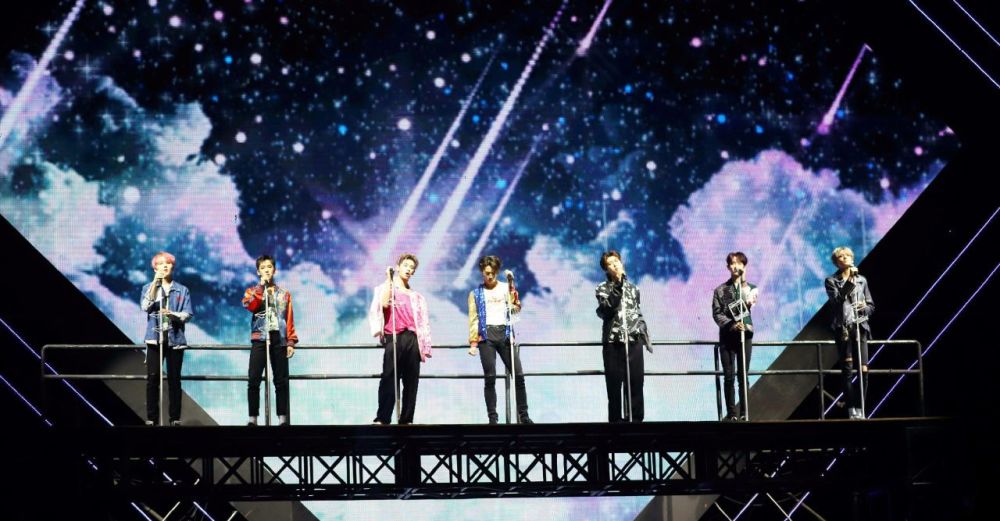 乐华七子NEXT见面会现场气氛火爆!结果主持人