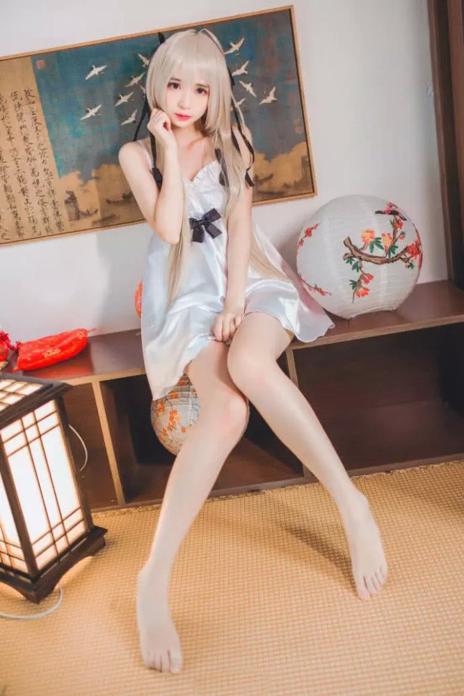 Jkcosplay穹妹美腿,cosplay少女下限创可贴 放课后夏日清凉懒散穹妹cosplay,小学妹就喜欢这样拍卡哇伊的正片,真
