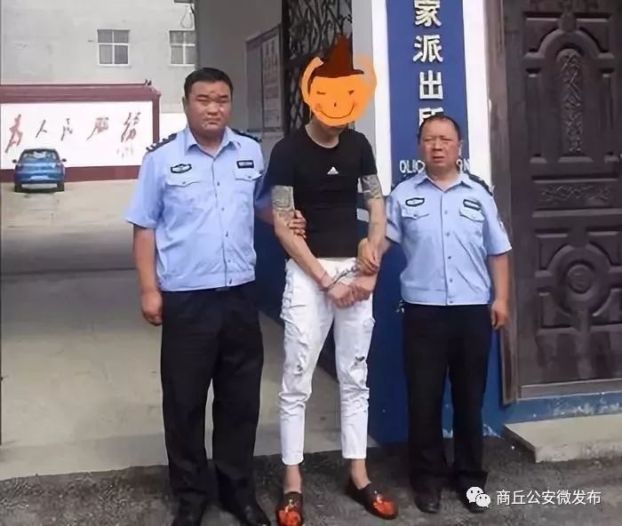 目前,犯罪嫌疑人韩某已被移交虞城县公安局刑警大队作进一步处理.