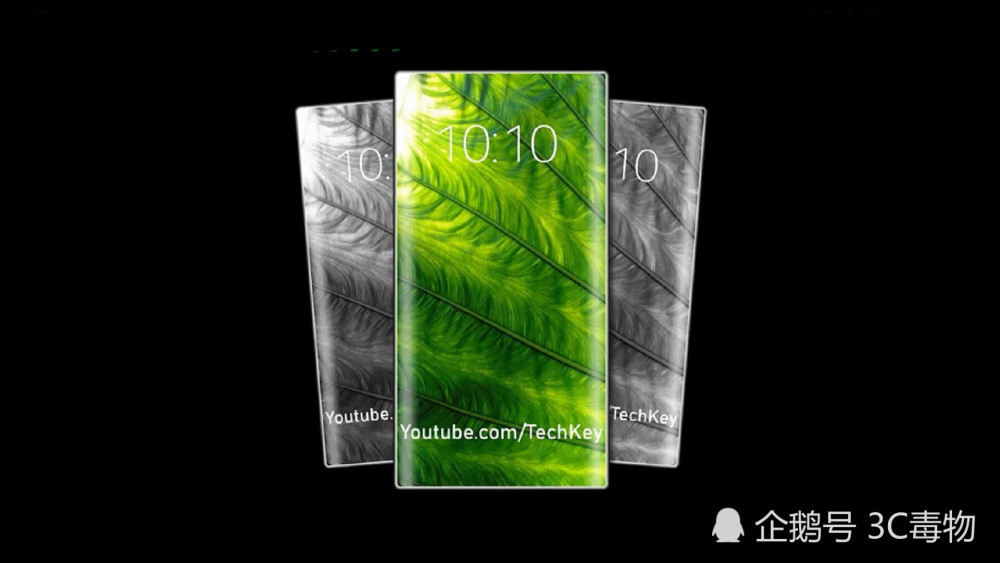 摩托罗拉刀锋V4概念图:后置四镜头 没有刘海屏