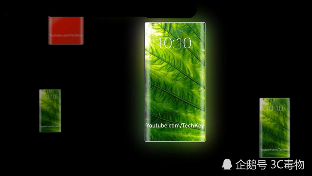 摩托罗拉刀锋V4概念图:后置四镜头 没有刘海屏