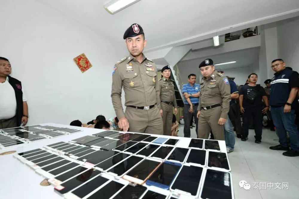 21名中国人持学生签在泰国非法炒股被抓