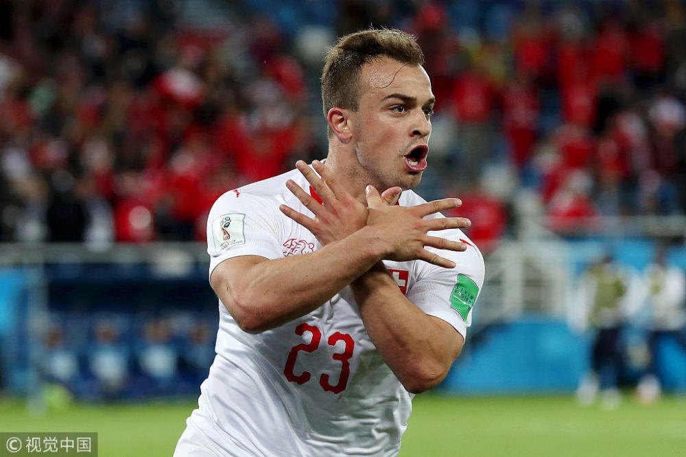 足联决议:瑞士球员做政治手势遭罚