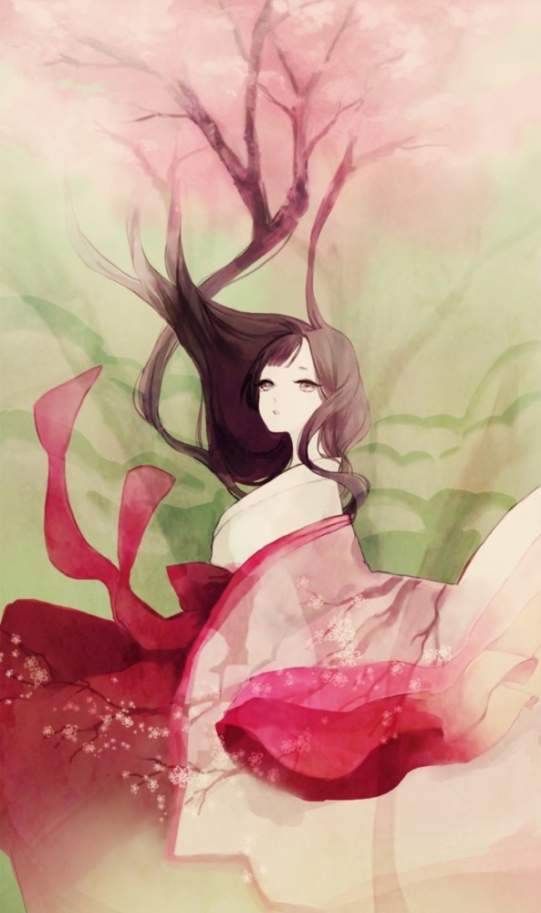 壁纸,古风,唯美,少女,意境美