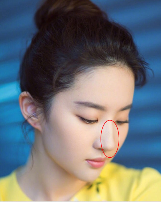 杨幂鼻子,赵丽颖鼻子,热巴鼻子,都敌不过她的完