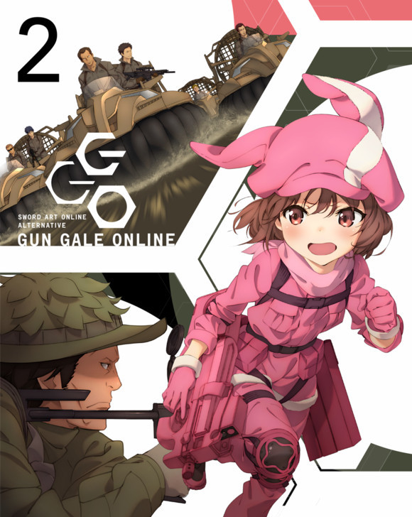 我莲还是可爱！《刀剑神域GGO》第2卷封面公布