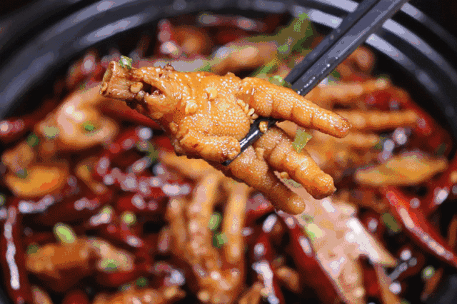 干 锅 鸡 美食 网 做法 640_426 gif 动态图 动图