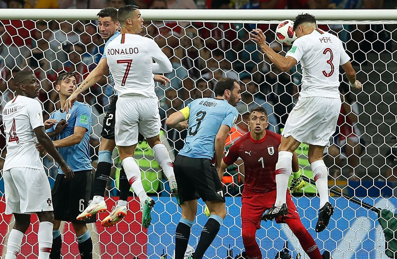 乌拉圭1简单战术淘汰葡萄牙 下场面对法国难