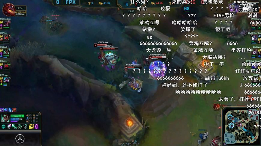 夕阳复刻letme三项石头人,却被fpx偷家取胜,网友:菜鸡