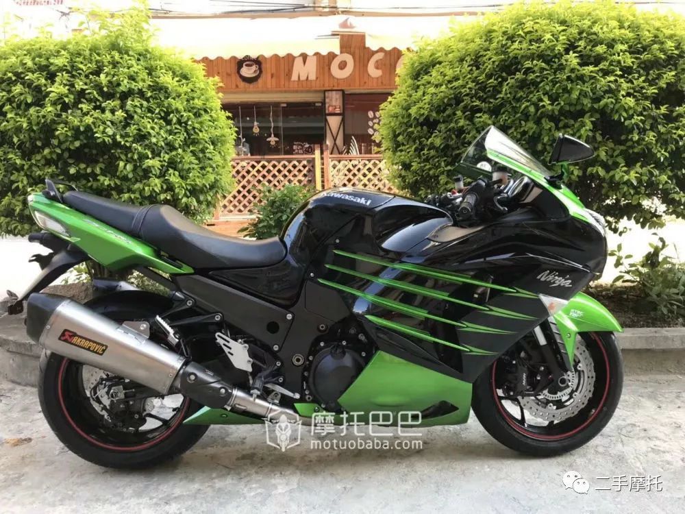 二手摩托川崎Ninja ZX-14R 四缸水冷跑车