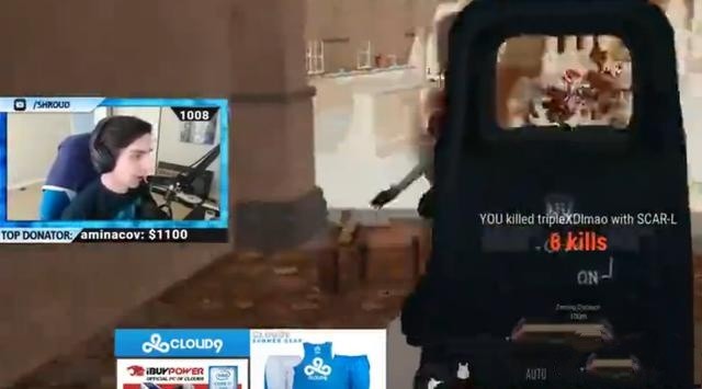 韦神直播聊起了北美第一突破手shroud,并把自