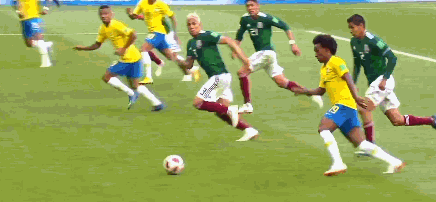 2018世界杯，巴西2-0淘汰墨西哥挺进八强 内马尔破门桑巴创纪录-第2张图片-世俱杯