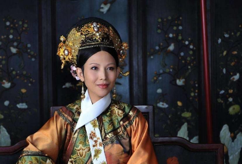 图解《甄嬛传》金色旗头,华妃一款,皇后两款,甄嬛三款