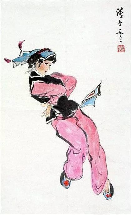 叶浅予舞蹈人物:美人画中来