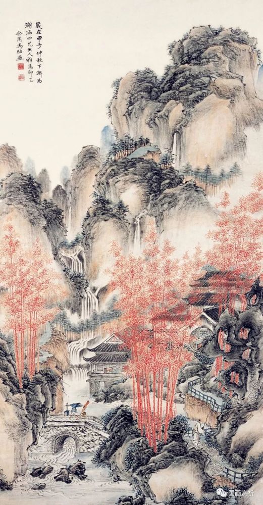 大千师兄——马骀50幅作品