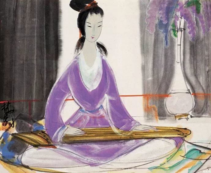 打破传统,来看一代艺术大师林风眠不一样的仕女图