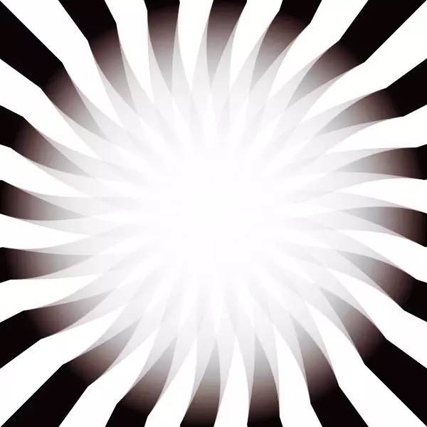 动图让你的大脑疲劳,大脑在恢复平静的过程中,本来静止的图看上去会动