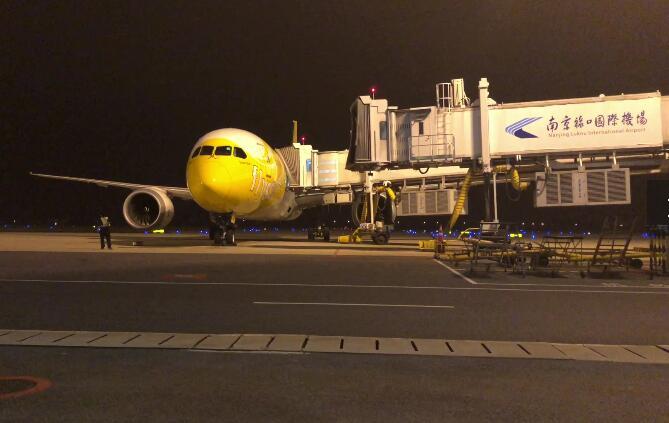 南京飞新加坡航班轮胎破损 故障排除后重新起