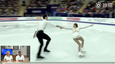 花滑新规则动作示范 隋文静/韩聪多次上榜成范本