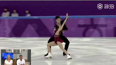 花滑新规则动作示范 隋文静/韩聪多次上榜成范本